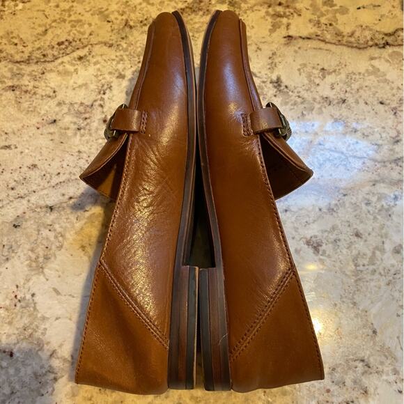 Patricia Nash $159 Fia Saddle Brown Flat Loafer Women's Size US 5.5 M EUC - Picture 2 of 14